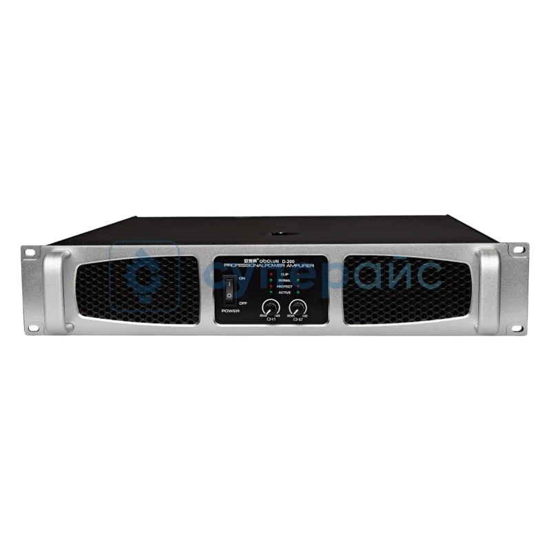 Настольный усилитель звука Obolun D-200 фото 1