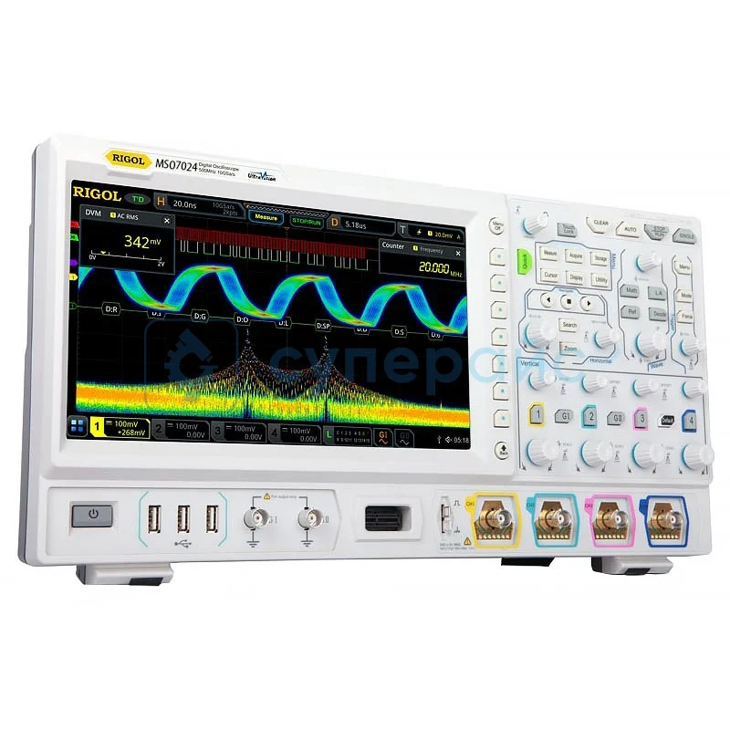 Настольный осциллограф RIGOL MSO7024 (4 канала, 200 МГц) фото 1