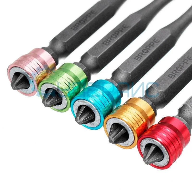 Удлиненные крестовые биты BROPPE PH2 5 шт фото 4