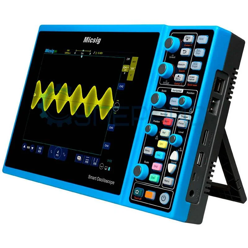 Четырехканальный планшетный осциллограф Micsig STO1104C Plus фото 4