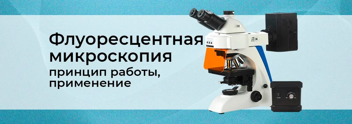 Флуоресцентная микроскопия баннер