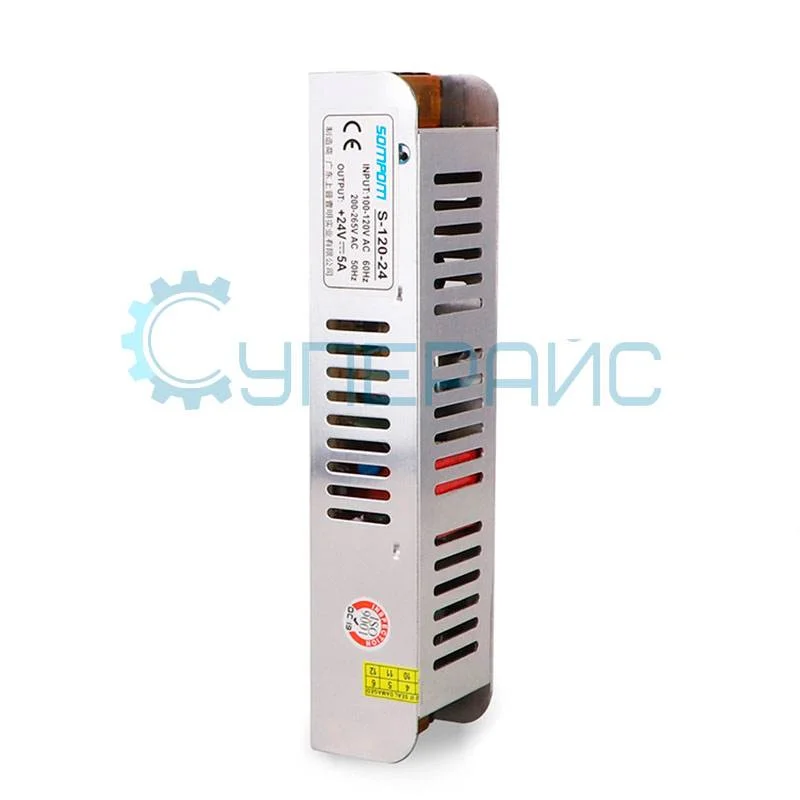 Импульсный блок питания SOMPOM S-120-24 (24В, 5А) фото 5