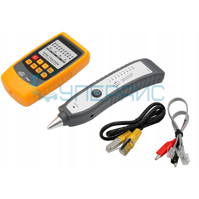 Кабельный (LAN) тестер трассоискатель Benetech GM60 фото 16