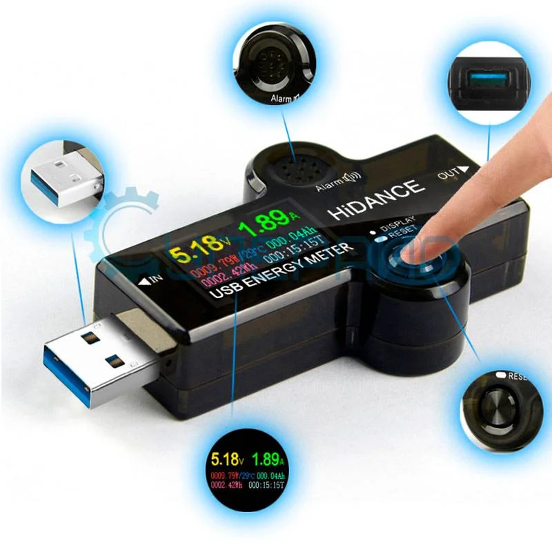 Мультиметр Hidance USB Juwei J7-H с Bluetooth фото 2