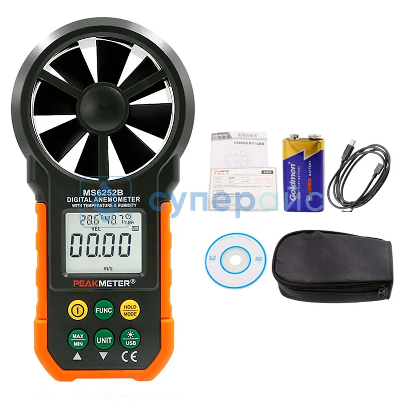 Анемометр Peakmeter 6252B фото 1