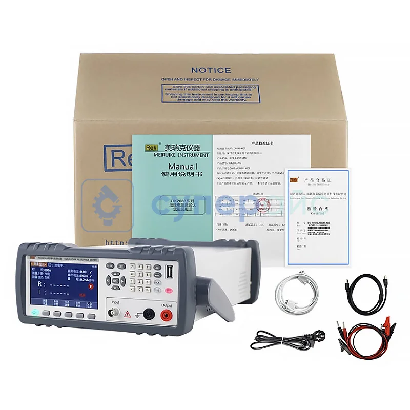 Измеритель сопротивления изоляции Rek RK2683BN фото 3