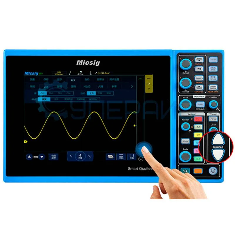 Двухканальный планшетный осциллограф Micsig STO1152C Plus фото 3