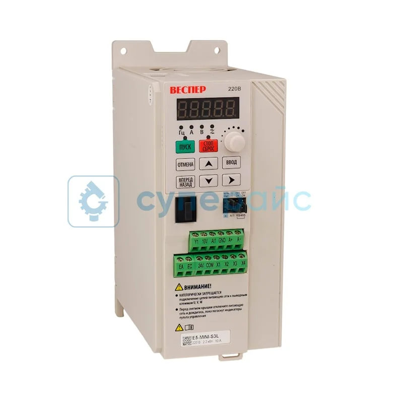 Частотный преобразователь Веспер E5-MINI 2,2 кВт -S3L фото 1