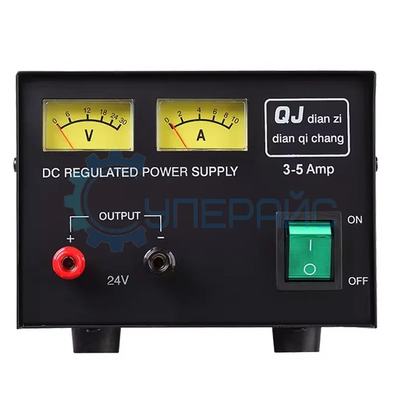 Стационарный блок питания QJE QJ1803D (24В, 3А) фото 1