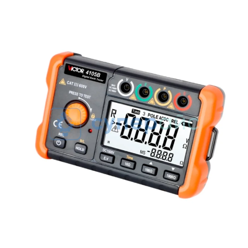 Цифровой измеритель сопротивления заземления VICTOR 4105A фото 1