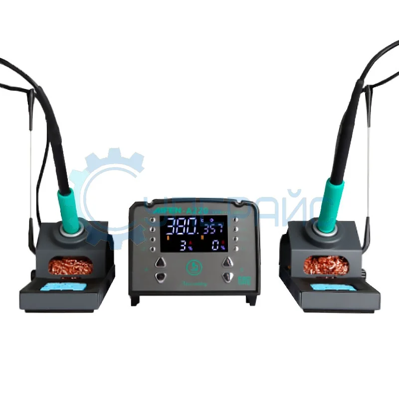 Мощная паяльная станция AIFEN A220 с двумя паяльниками (350 Вт) фото 1