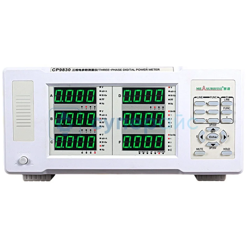 Тестер мощности трехфазных параметров Measure Fine CP9830 фото 1