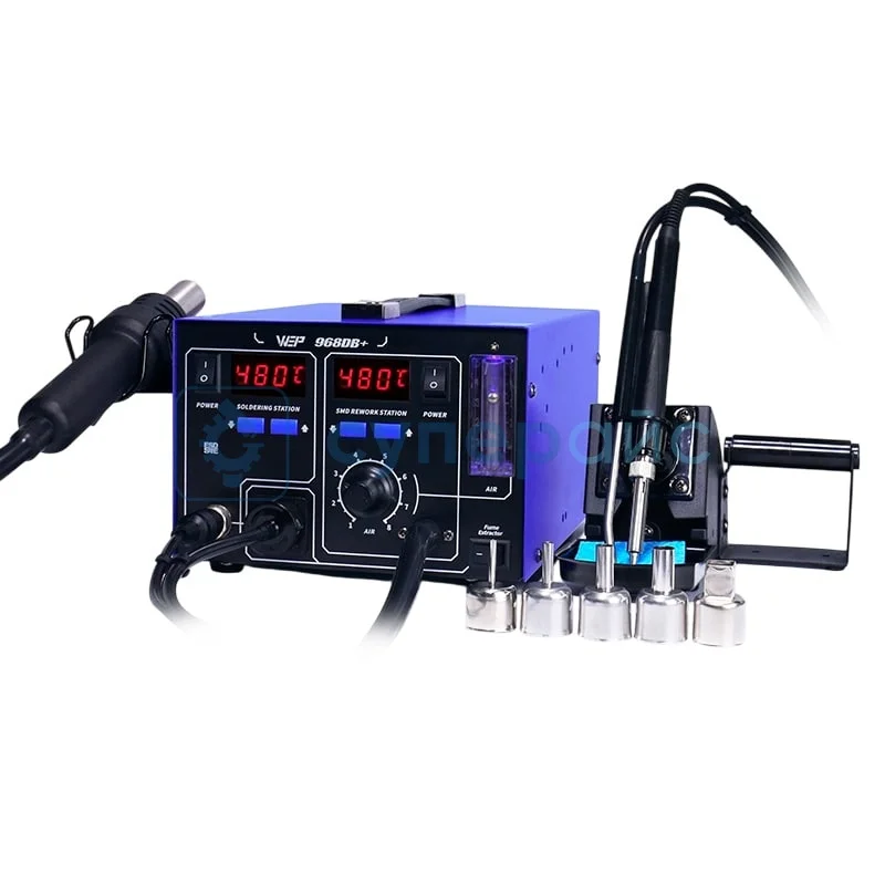 Термовоздушная паяльная станция WEP 968DB+ фото 1