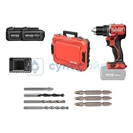 Шуруповерт DEVON DID201 с батареей 4 Ah фото