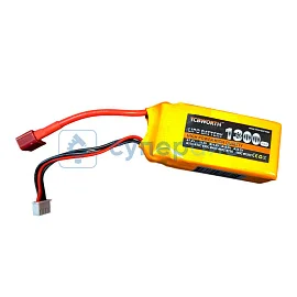 Аккумулятор литиевый GPR LiPo 3S 11,1 V 1300 mAh 100C фото
