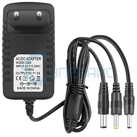 Импульсный адаптер питания (5В, 2А, 3 штекера) фото