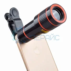 Телескопический объектив для телефона 12x фото