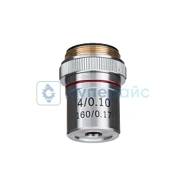 Ахроматический объектив AmScope A4X-YX-V460 для биологических микроскопов фото