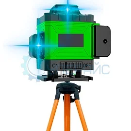 Двенадцатилучевой нивелир GUANG CHEN GCFK-A (синий лазер) со штативом фото