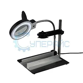 Держатель с лупой YIHUA-628TD для термофена (длинный держатель плат) фото