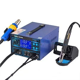 Термовоздушная паяльная станция YIHUA 992DA с дымоуловителем фото