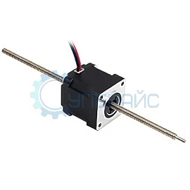 Шаговый мотор с вал-гайкой UMot 35HSH5401 Tr5 * 2 (NEMA 14) фото