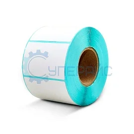 Термоэтикетка 58x40 мм, ЭКО, 800 этикеток, без печати, со втулкой фото