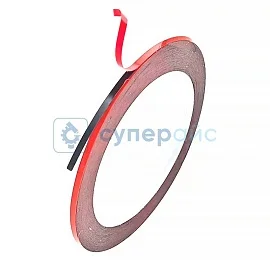 Двухсторонняя клейкая лента 2 мм х 10 м, 2 рулона фото