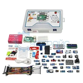 Набор мини-компьютер Raspberry Pi 4B 4GB RAM с датчиками фото