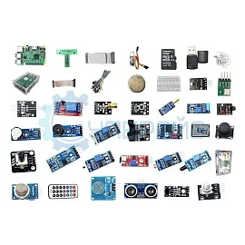 Расширенный набор Raspberry Pi 3B+ с датчиками фото