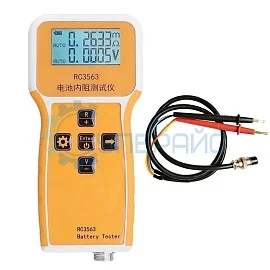 Цифровой тестер аккумуляторной батареи RC3563 с измерительными щупами фото
