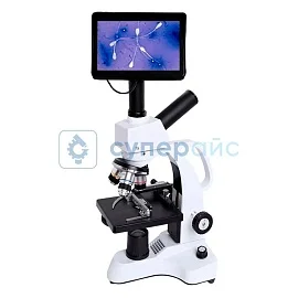 Биологический монокулярный микроскоп XSP-03 (2000x) с пятидюймовым дисплеем фото