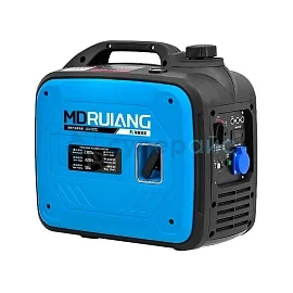 Портативный инверторный генератор MDRuiang 2300Вт с ручным запуском фото