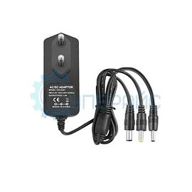 Универсальный адаптер питания (15В, 1А, 3 штекера) фото