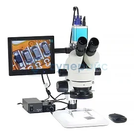 Стереомикроскоп Saike Digital SK2100H2VD-S фото