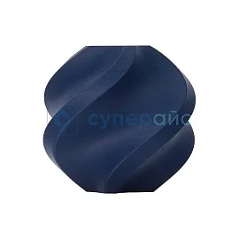 Пластик для 3D печати Bambu Lab PLA Matte матовый темно-синий, с лотком фото