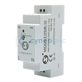 Блок питания под ДИН рейку Yueyu YDR-24V-0.5A фото