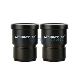 Оптический окуляр WF10X/22мм с измерительной шкалой фото