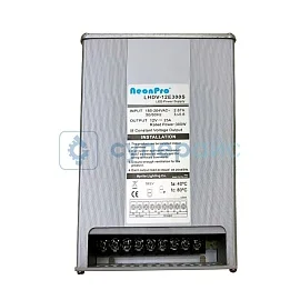 Блок питания для светодиодов NeonPro LHDV-12E300S (12 В, 25 А, 300 Вт) фото