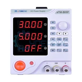 Импульсный программируемый блок питания eTOMMENS eTM-605P (60В, 5А) фото
