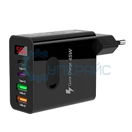 Зарядный блок ADC-F004 с дисплеем фото