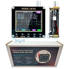 Портативный осциллограф FNIRSI DSO-138 PRO без батареи фото