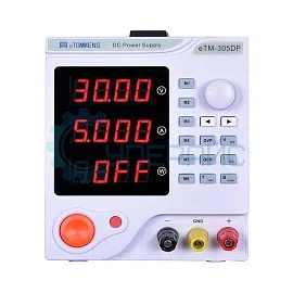 Одноканальный трансформаторный блок питания eTOMMENS eTM-305DP (30В, 5А) фото