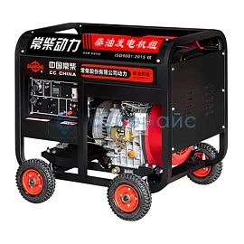 Дизельный генератор Changchai AVR 12 кВт с открытой рамой 380 В фото