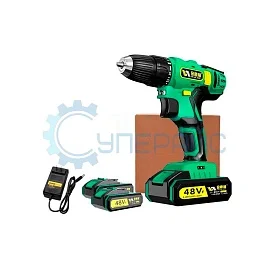 Дрель-шуруповерт JLJ BS001-36 с двумя аккумуляторами фото