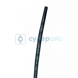 Термо-трубка черная 20мм/10м фото