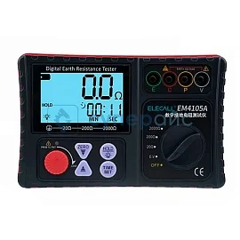 Тестер сопротивления заземления Elecall EM4105A фото