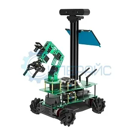 Робот с сенсорным дисплеем Yahboom ROSMASTER X3 PLUS ROS Robot (без контроллера Jetson Nano) фото