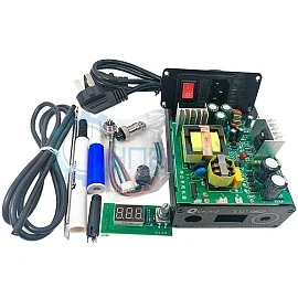 Набор для сборки паяльной станции QUICKO T12-952 с блоком питания и корпусом фото