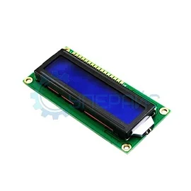 ЖК дисплей lcd 1602 символьный 16x2, зеленая подсветка для arduino фото